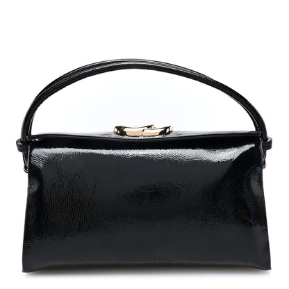 Gucci Skipper Calf GG Soft Small Top Handle Black 1 of 10