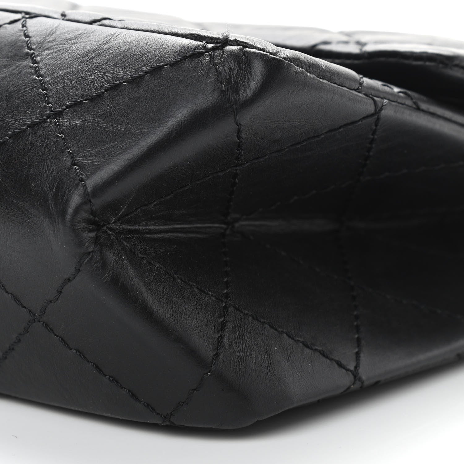 Chanel Aged Calfskin Quilted 2.55 Reissue 226 Flap Black 10 of 10