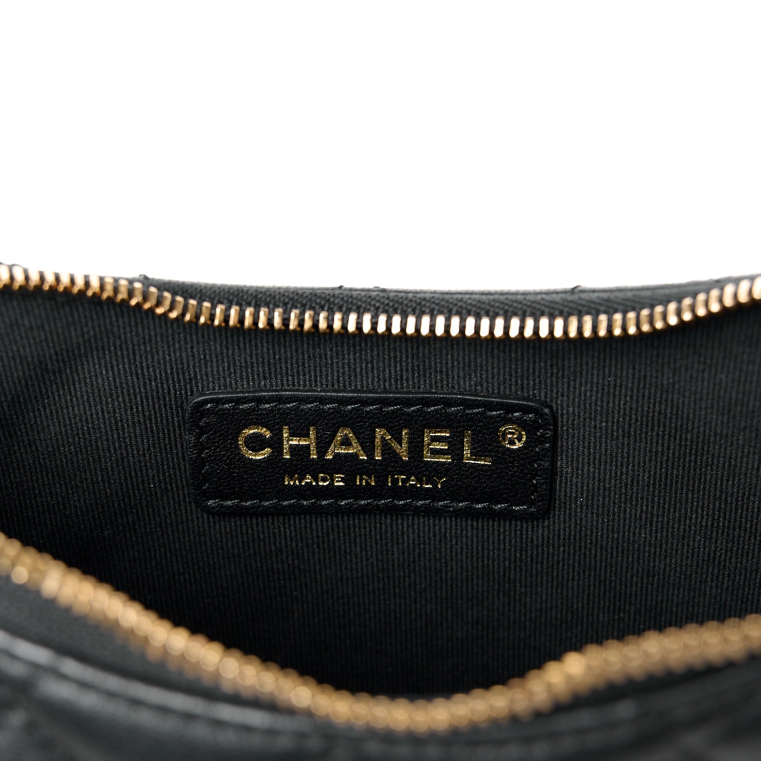 Chanel Lambskin Quilted Chain Around Hobo Black 6 of 11