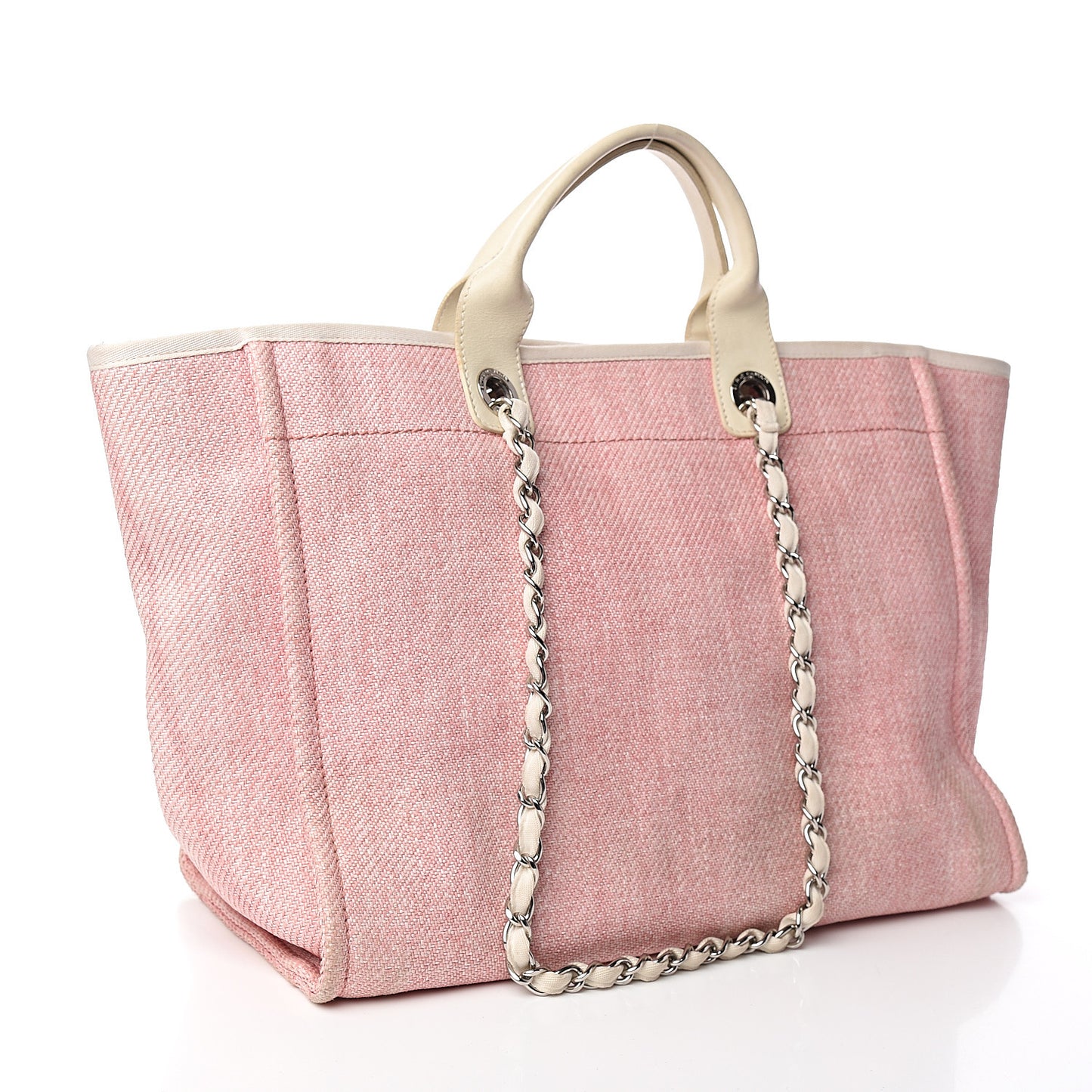 Canvas Medium Deauville Tote Pink