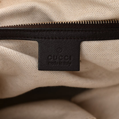Gucci Guccissima Medium Bree Shoulder Bag Chocolate 6 of 12