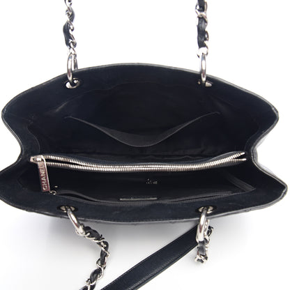 Chanel Caviar Quilted Grand Shopping Tote GST Black 4 of 10