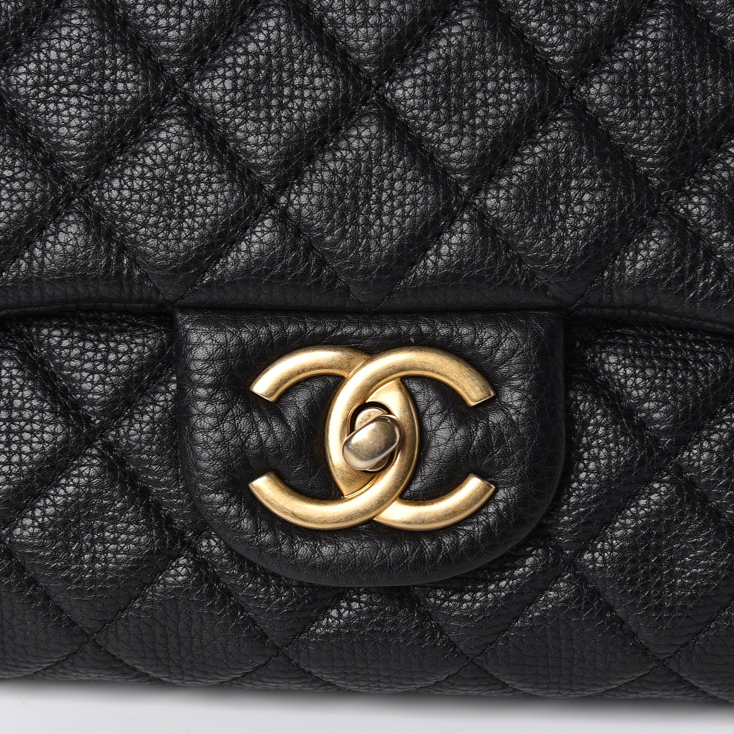 Chanel Calfskin Quilted XXL Travel Flap Bag Black 11 of 11