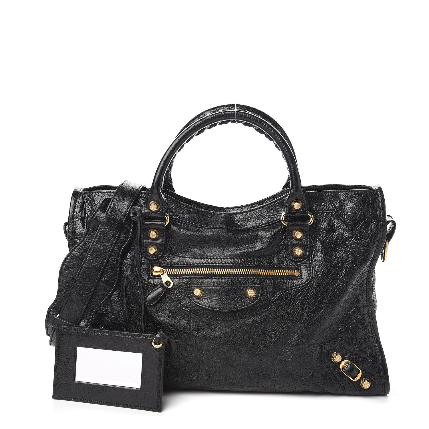 Balenciaga Agneau Giant 12 Gold Hardware City Black 1 of 8