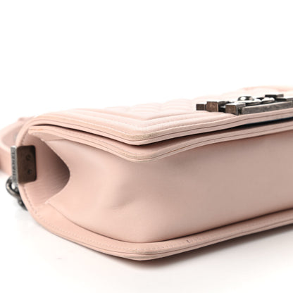 Chanel Calfskin Quilted Small Boy Flap Light Pink 6 of 10