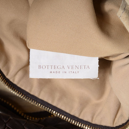 Bottega Veneta Nappa Intrecciato Large Veneta Hobo Ebano 8 of 9