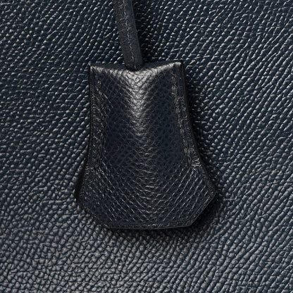 Hermes Courchevel Retourne Kelly 28 Bleu Marine 33 of 48