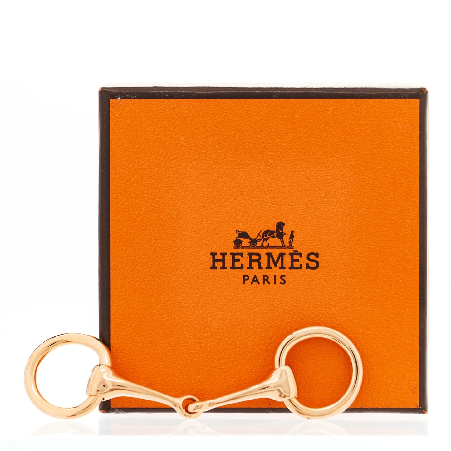 Permabrass Mors Scarf Ring Gold