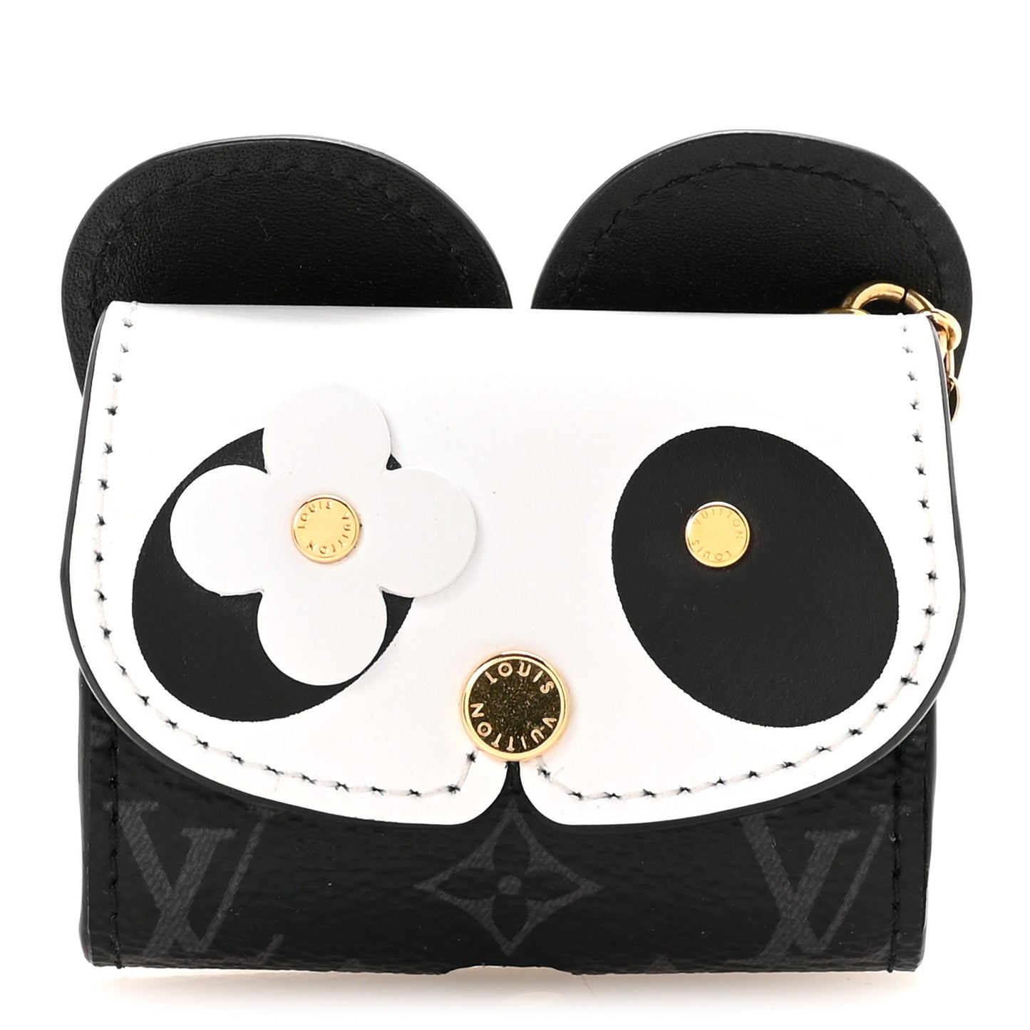 Monogram Eclipse Panda Earpods Case