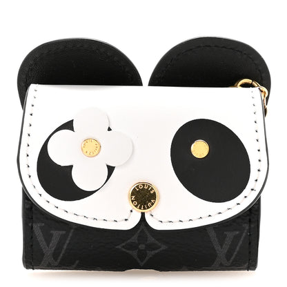 Louis Vuitton Monogram Eclipse Panda Earpods Case 1 of 7
