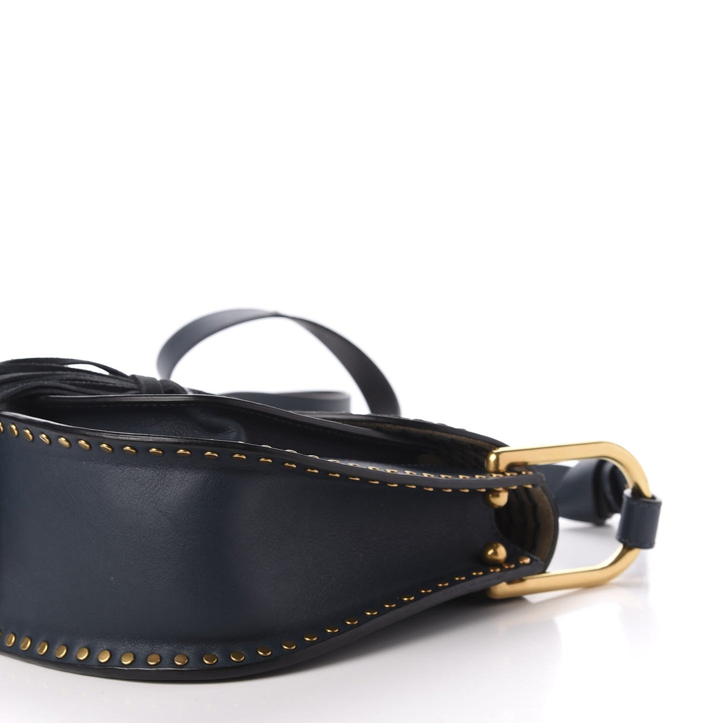 Calfskin Braided Small Hudson Shoulder Bag Silver Blue
