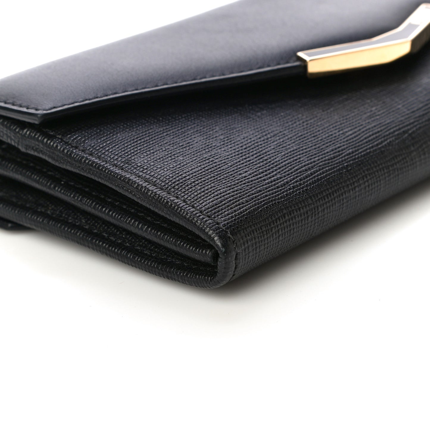 Vitello Elite Flamingo 2Jours Continental Wallet Black