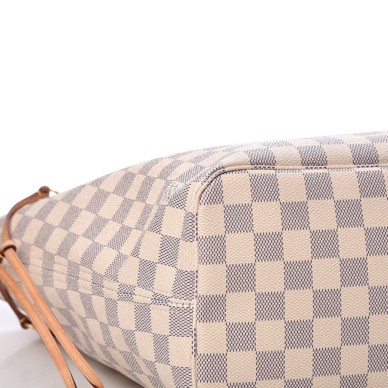 Louis Vuitton Damier Azur Neo Neverfull MM Rose Ballerine 12 of 16