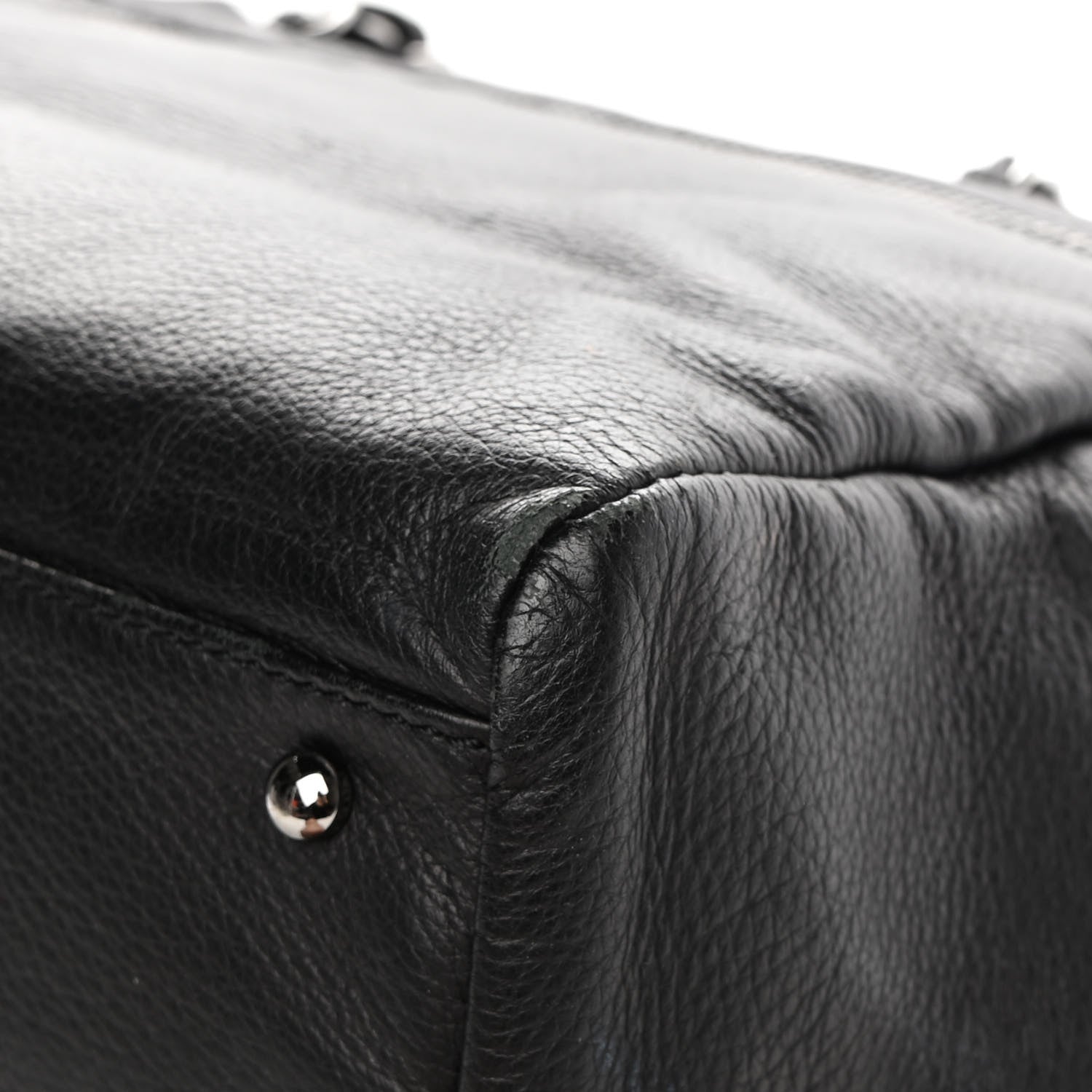Chanel Deerskin Luxe Ligne Large Bowler Black 11 of 15