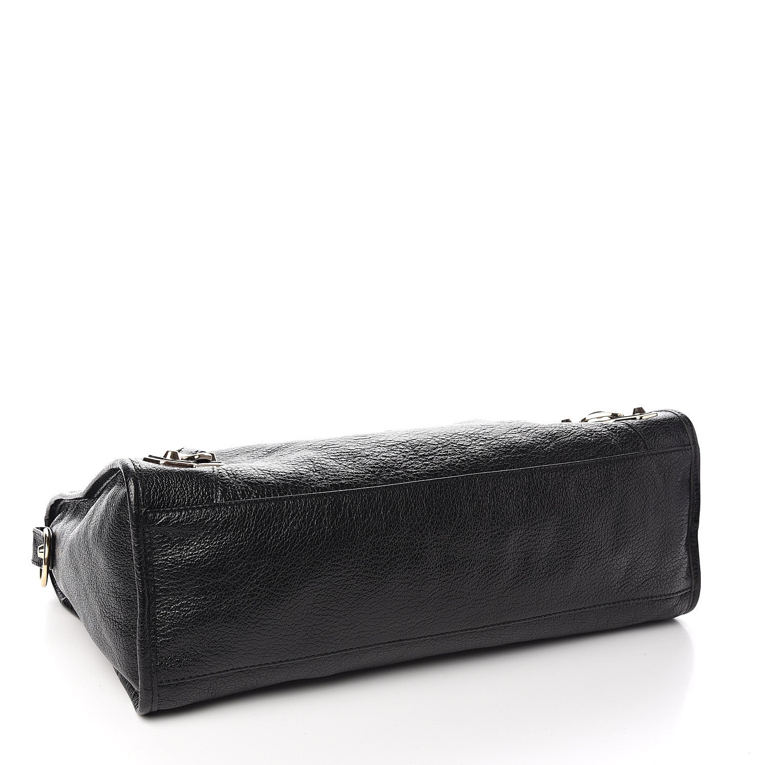 Balenciaga Chevre Gold Metallic Edge Hardware City Black 3 of 10