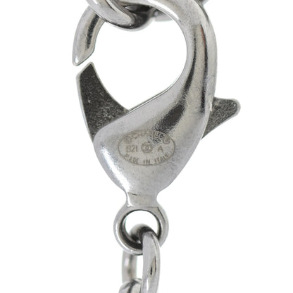Chanel Ruthenium Crystal Chain CC Choker Silver 5 of 5