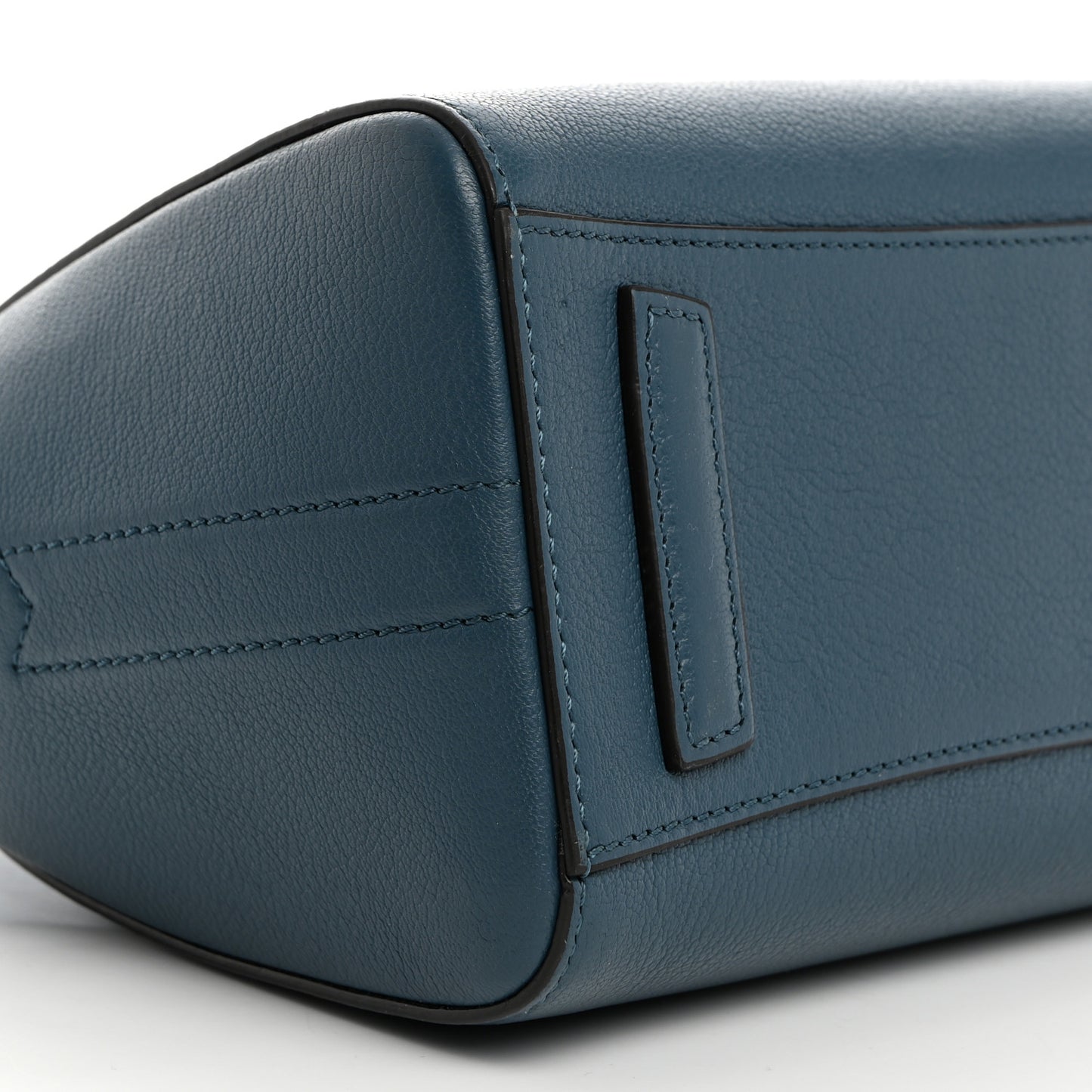 Sugar Goatskin Mini Antigona Mineral Blue