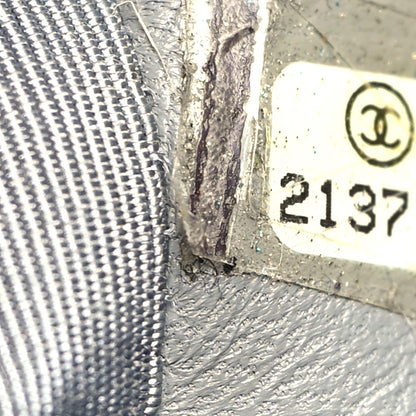 Chanel Calfskin Cerf Executive Shopper Tote Blue 10 of 14