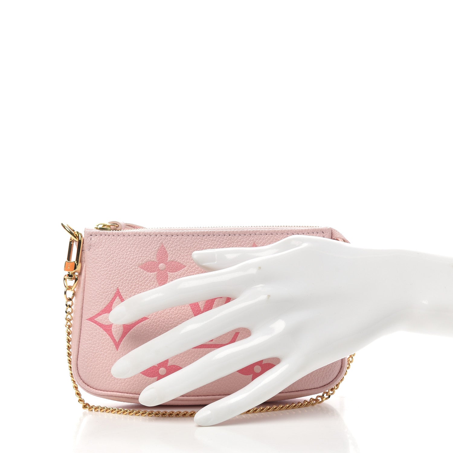 Louis Vuitton Empreinte Monogram Giant By The Pool Mini Pochette Accessories Bouton De Rose 2 of 9