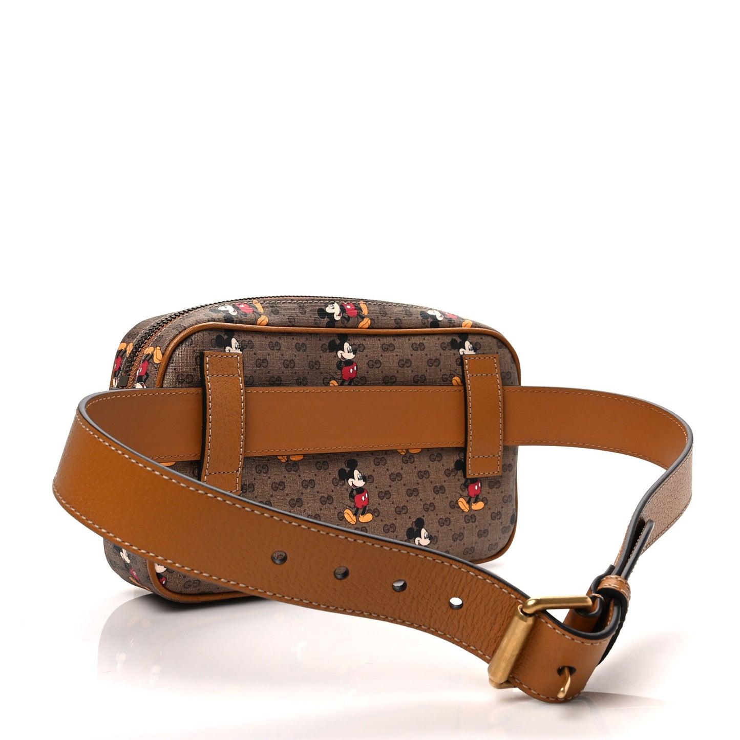 X DISNEY Mini Vintage GG Supreme Monogram Mickey Mouse Small Belt Bag 85 34 Beige Vintage Sun Oil