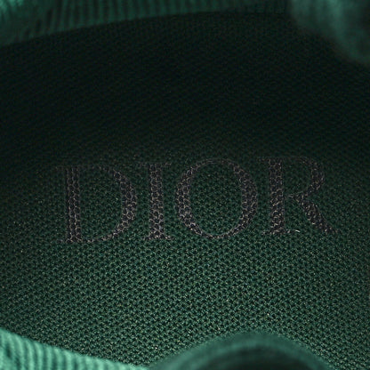 Christian Dior Smooth Calfskin Oblique Galaxy Mens B27 Low Top Sneakers 42 Green Beige 8 of 9