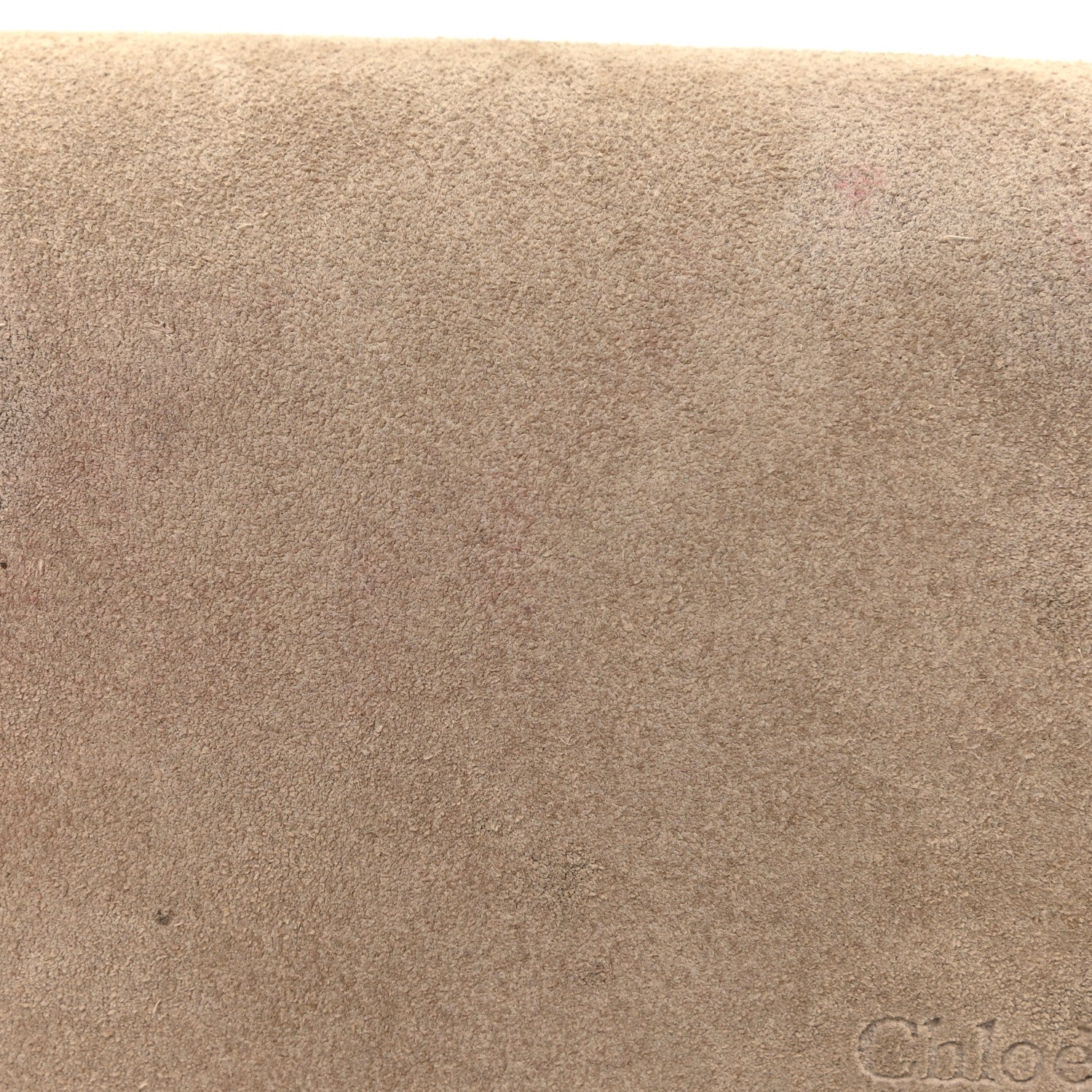 Chloe Suede Calfskin Small Faye Shoulder Bag Motty Grey 18 of 19