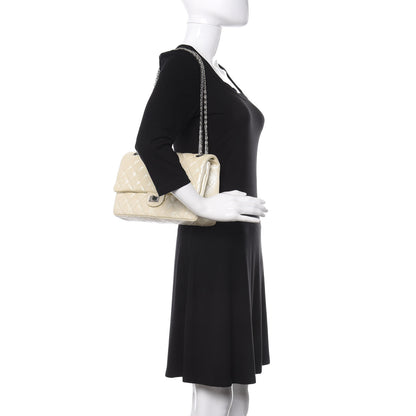 Chanel Metallic Aged Calfskin Quilted 2.55 Reissue 226 Flap White 2 of 9