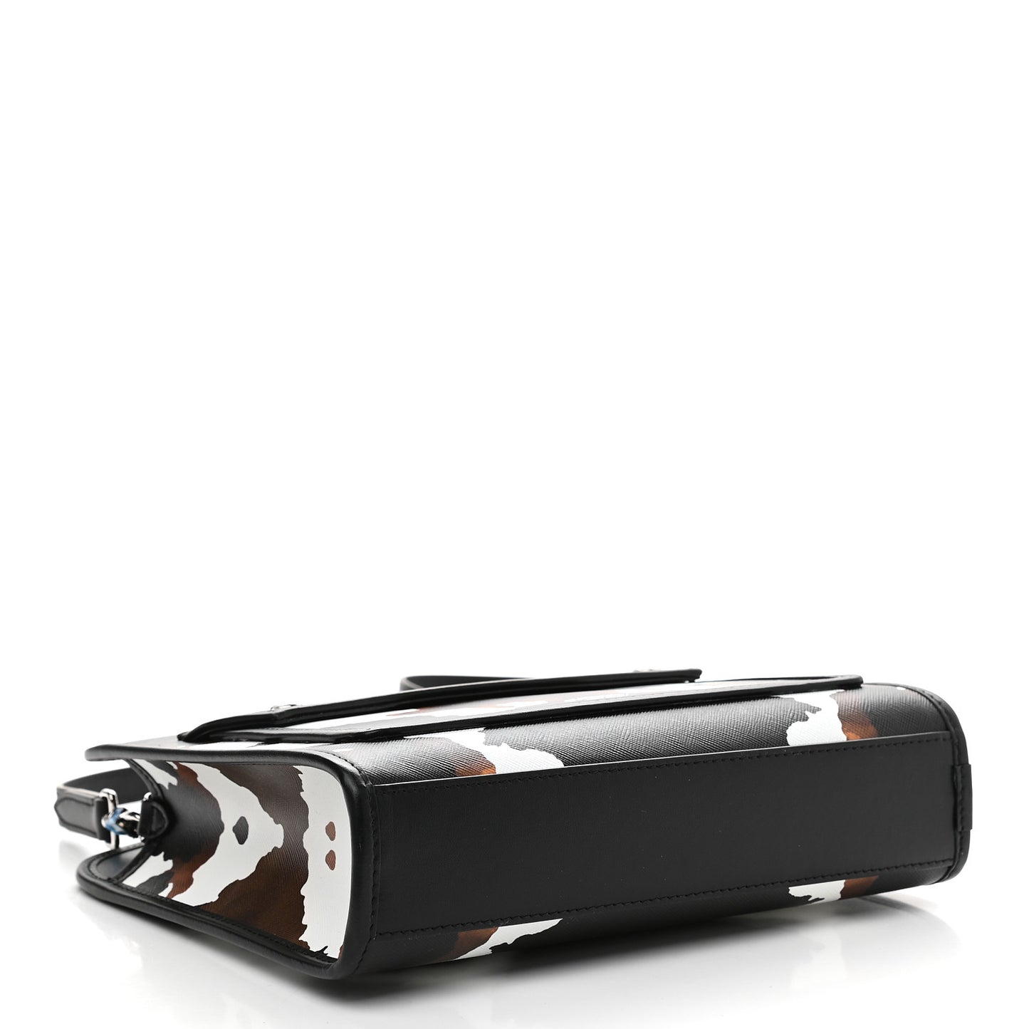 Calfskin Cow Print Mini Pocket Bag Multicolor