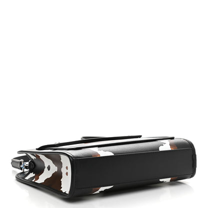 Burberry Calfskin Cow Print Mini Pocket Bag Multicolor 4 of 8