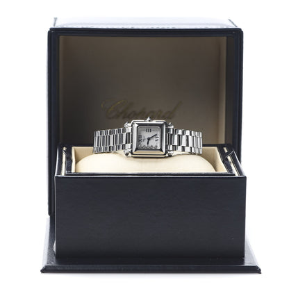 Chopard Stainless Steel 5 Diamond 23mm Happy Sport Quartz Watch 7 of 7