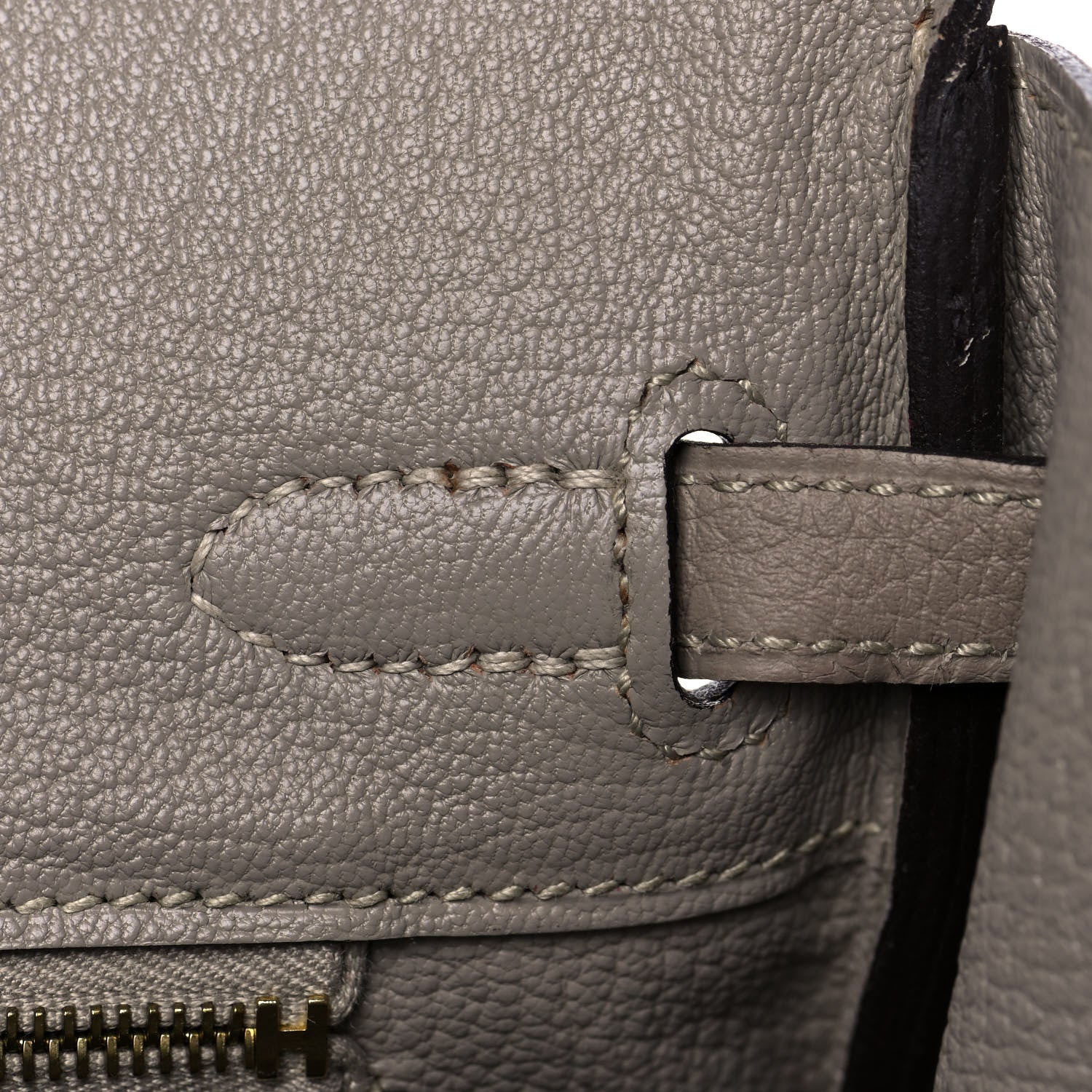Hermes Togo Birkin 25 Gris Tourterelle 23 of 35