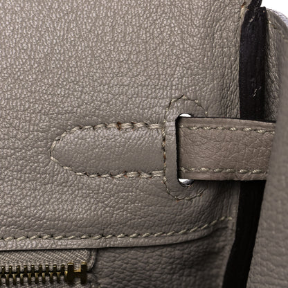 Hermes Togo Birkin 25 Gris Tourterelle 23 of 35