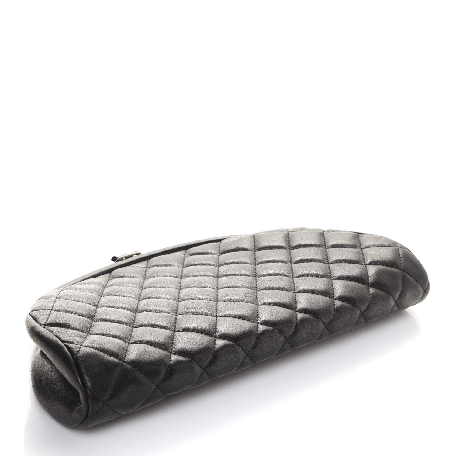 Chanel Lambskin Quilted Timeless Clutch Black 4 of 13