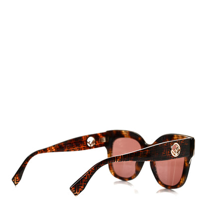 Fendi Acetate F is Fendi FF Sunglasses 0359/S Tortoise Camouflage 4 of 8