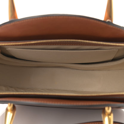 Chloe Calfskin Suede Raffia Medium Pixie Bag Caramel 5 of 10