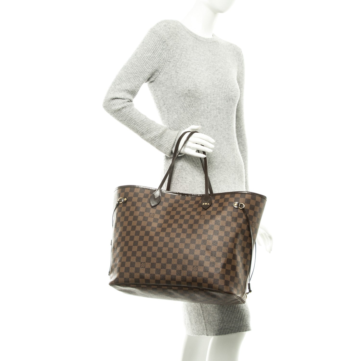 Louis Vuitton Damier Ebene Neverfull GM 2 of 9