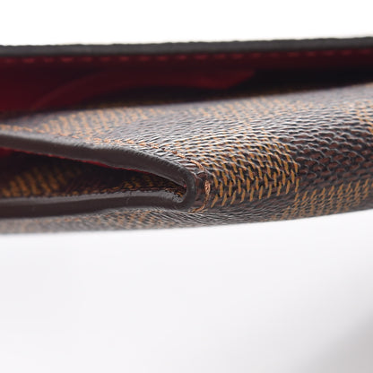 Louis Vuitton Damier Ebene Josephine Wallet Red 5 of 11