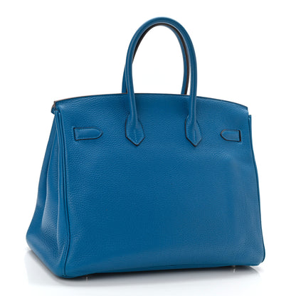 Hermes Togo Birkin 35 Mykonos 3 of 11