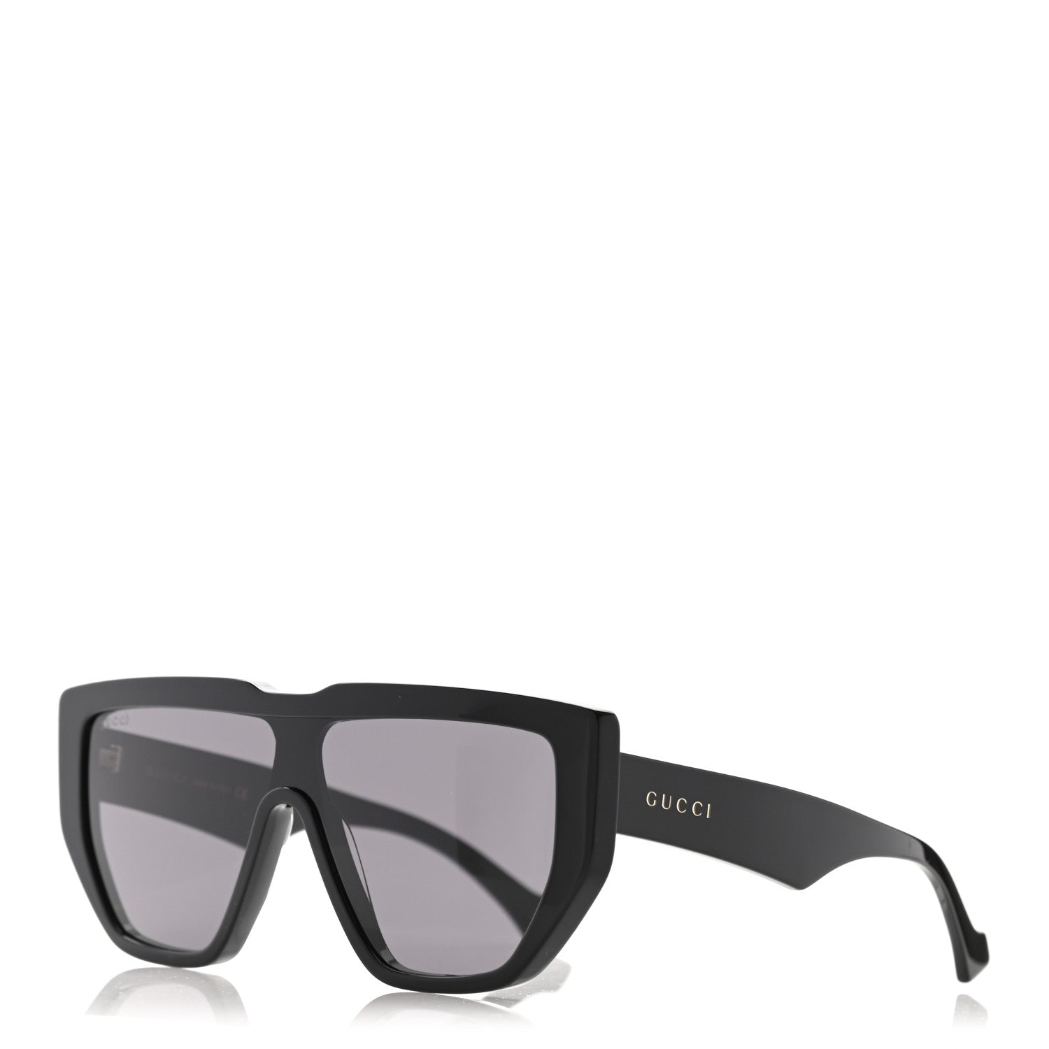 Gucci Acetate Mask Frame GG0997S Sunglasses Black 1 of 10