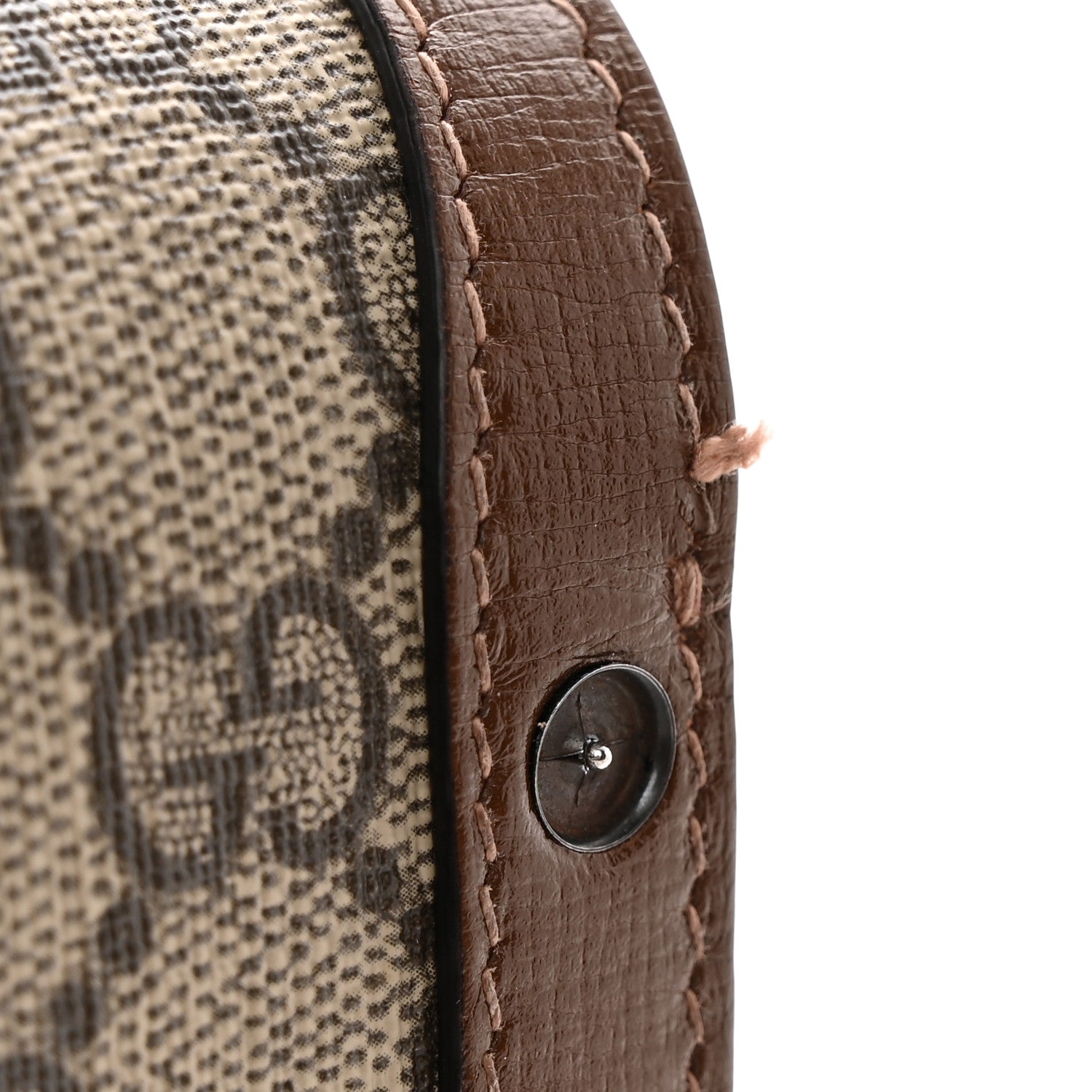 Gucci GG Supreme Monogram Mini Horsebit 1955 Crossbody Bag Beige Brown Sugar 11 of 11