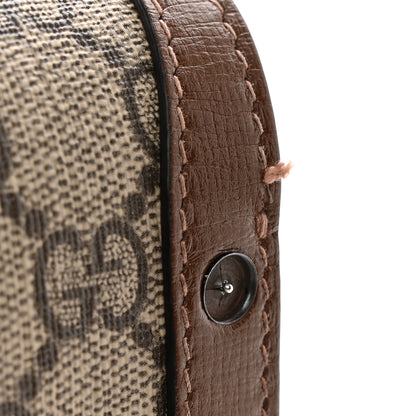 Gucci GG Supreme Monogram Mini Horsebit 1955 Crossbody Bag Beige Brown Sugar 11 of 11