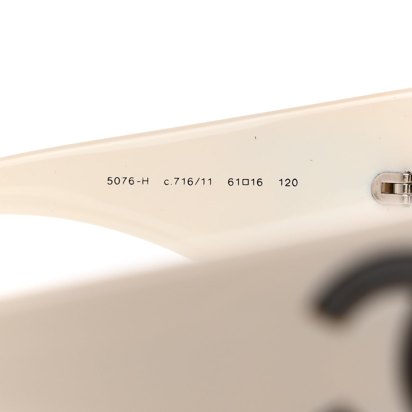 Mother of Pearl CC Sunglasses 5076-H White