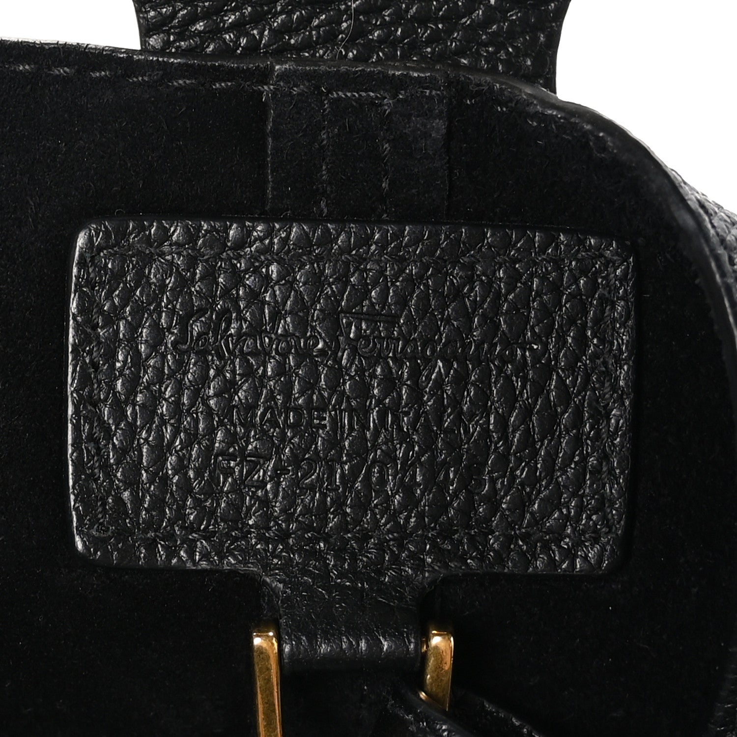 Salvatore Ferragamo Calfskin Margot Hobo Black 7 of 11