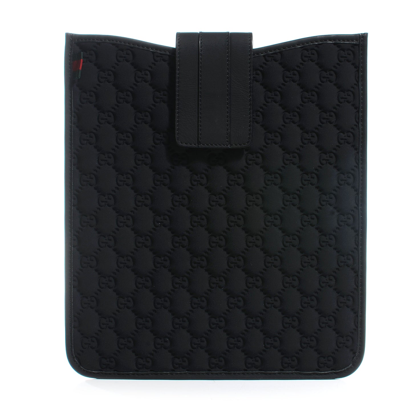Rubber Guccissima Ipad Case Black