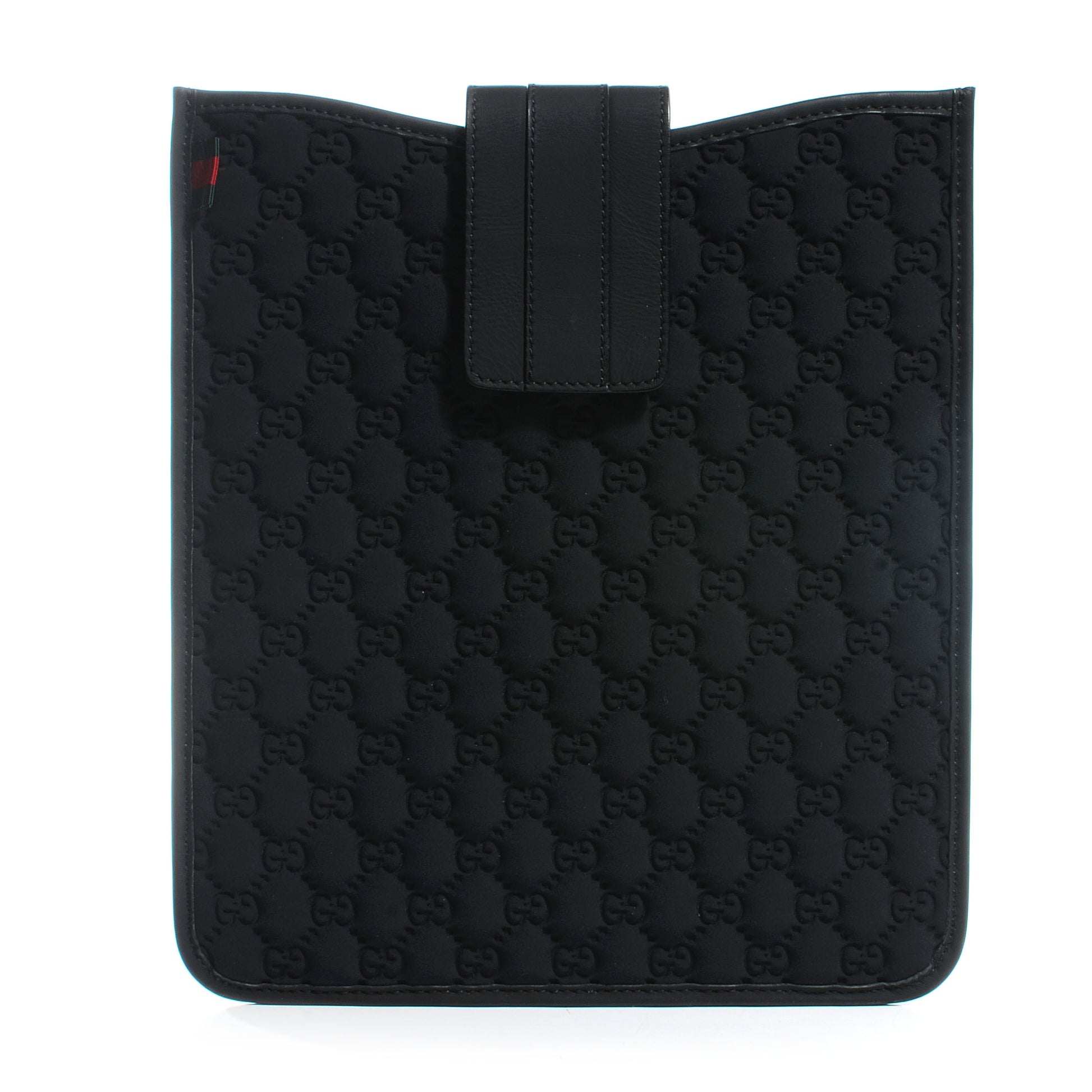 Gucci Rubber Guccissima Ipad Case Black 1 of 6