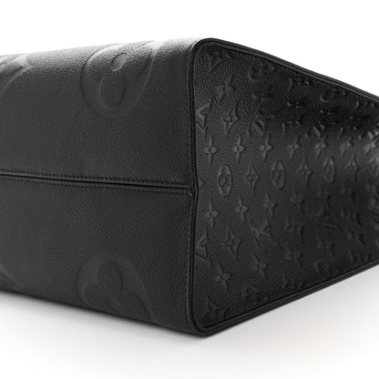 Louis Vuitton Empreinte Monogram Giant Onthego GM Black 9 of 9