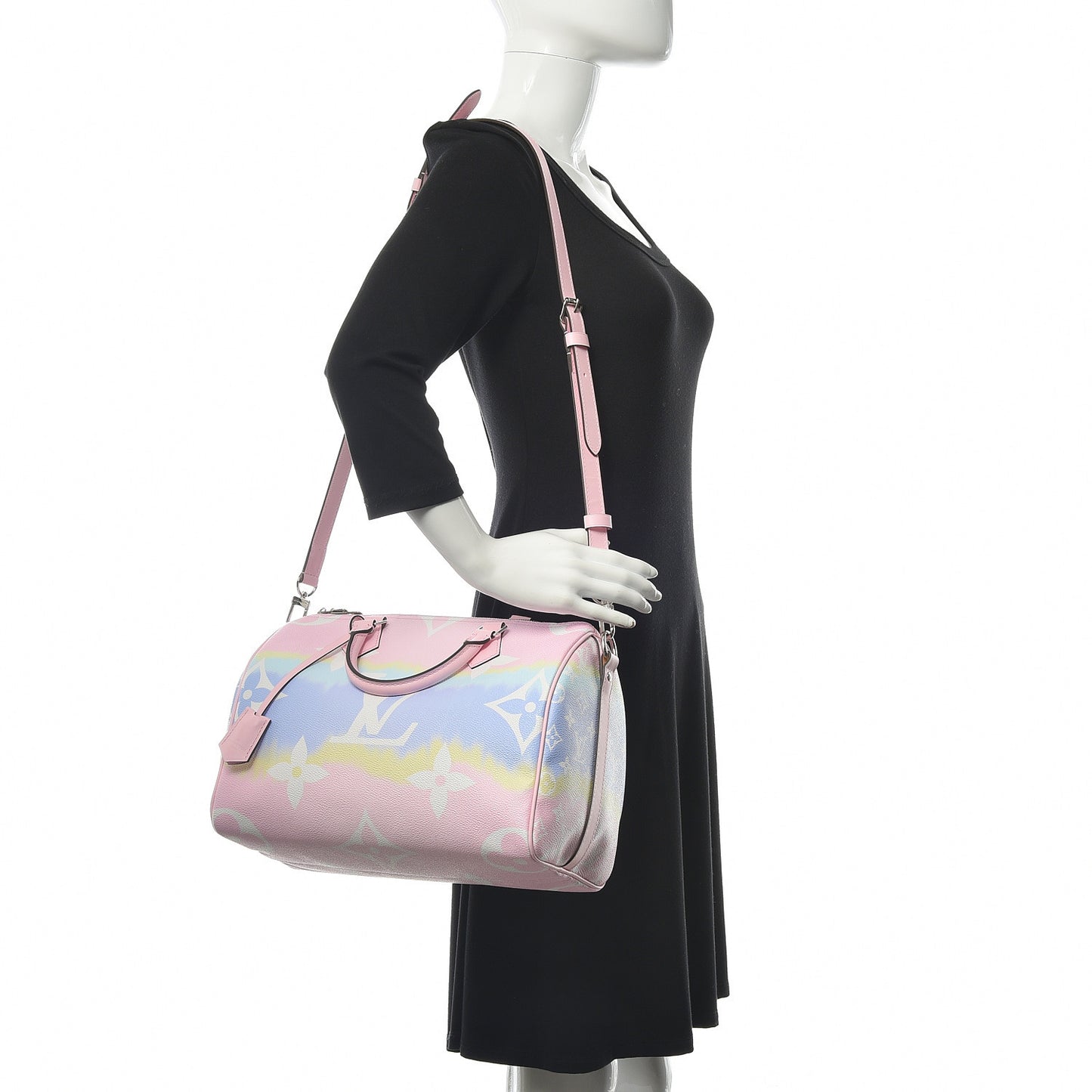 Monogram Escale Speedy Bandouliere 30 Pastel