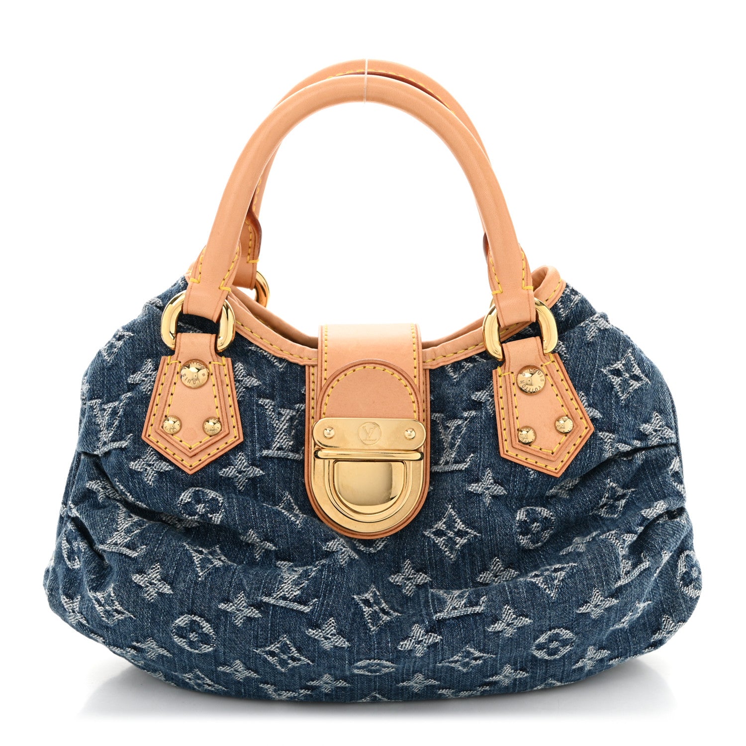 Louis Vuitton Monogram Denim Pleaty Blue 1 of 9