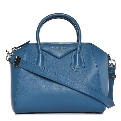 Givenchy Sugar Goatskin Small Antigona Mineral Blue 1 of 8