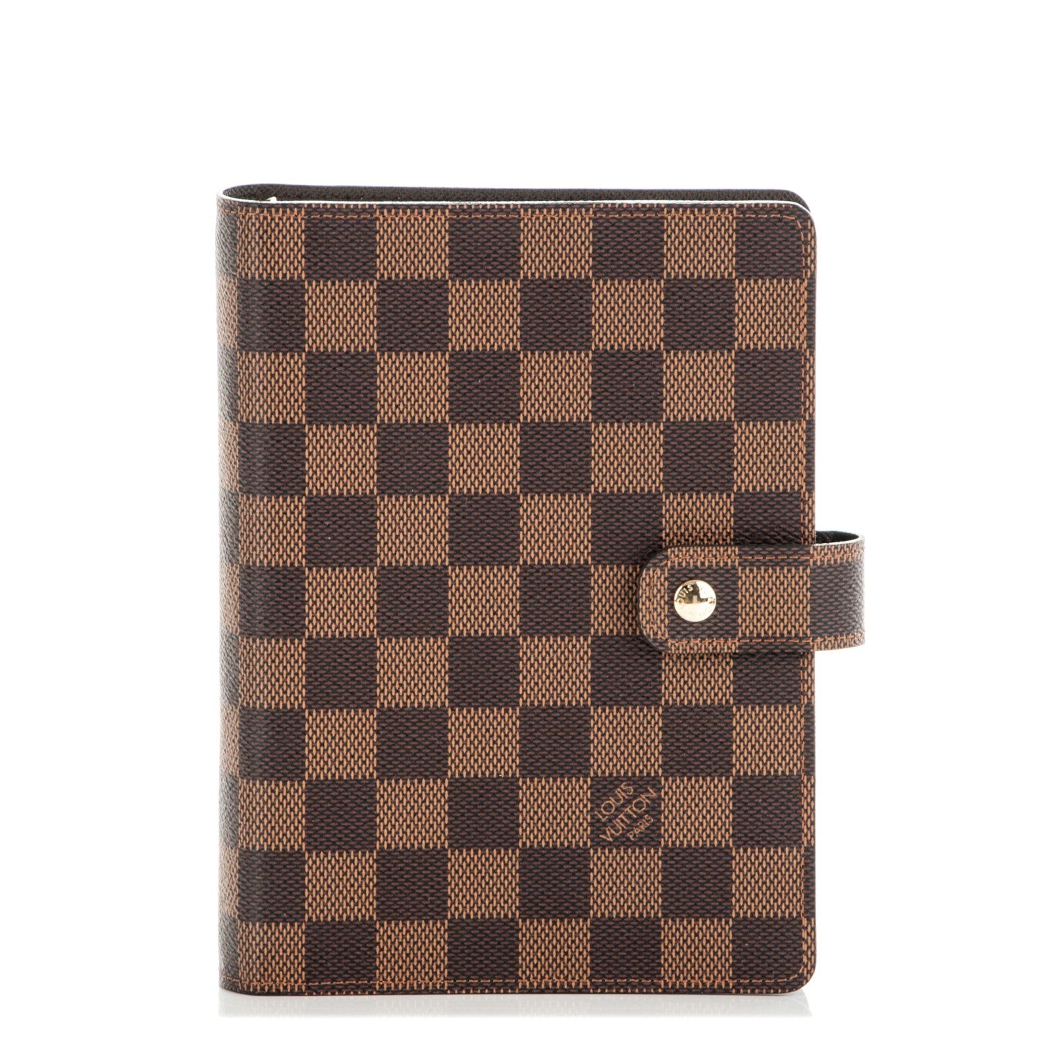 Louis Vuitton Damier Ebene Medium Ring Agenda Cover 1 of 6